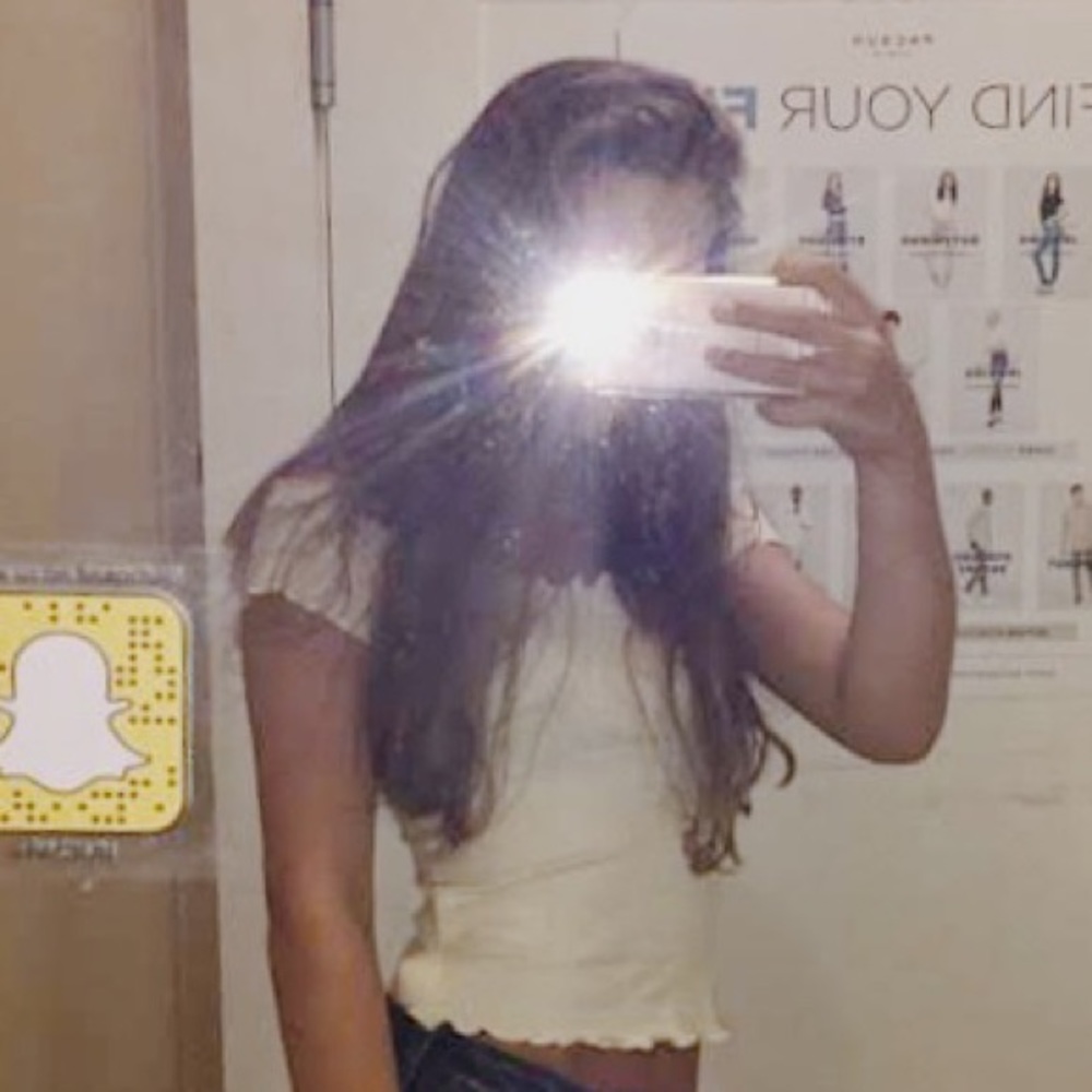 Brandy Melville - John Galt Yellow Anya Top